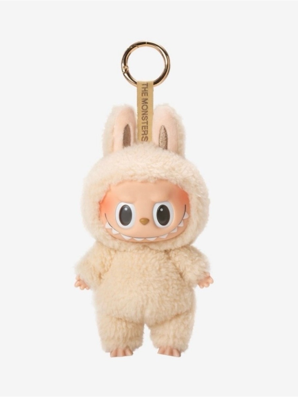 [SEALED] Pop Mart The Monsters Exiting Macaron Labubu Keychain - Soymilk